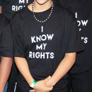 I know my rights T-shirt